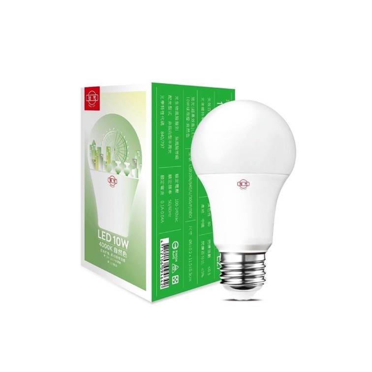 【宇豐國際】含稅附發票 旭光 LED 10W 球泡 E27 全電壓 燈泡 黃光/自然光/白光 另有5W8W13W16W20W