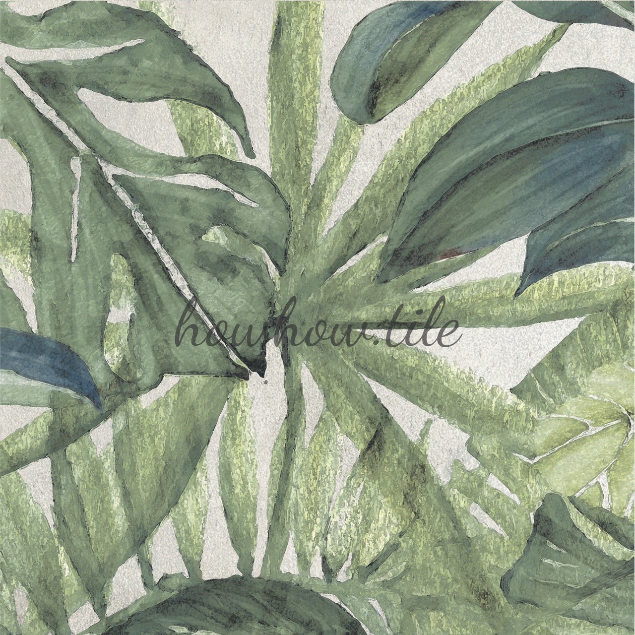 西班牙 叢林風素花磚 多色 (15X15) TL155.165