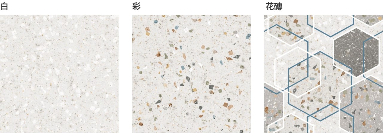 西班牙  瑞莉水磨石 素花磚 22.3x22.3cm GY490