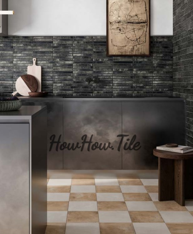 馬賽克 窯變色條紋 共四色