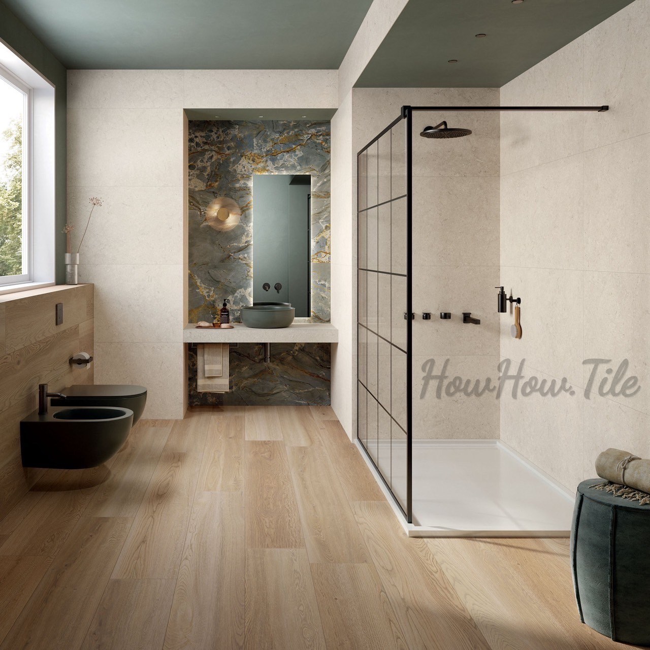 西班牙 莉莉絲 萊姆石顆粒感霧面石英磚 30*60 JU490