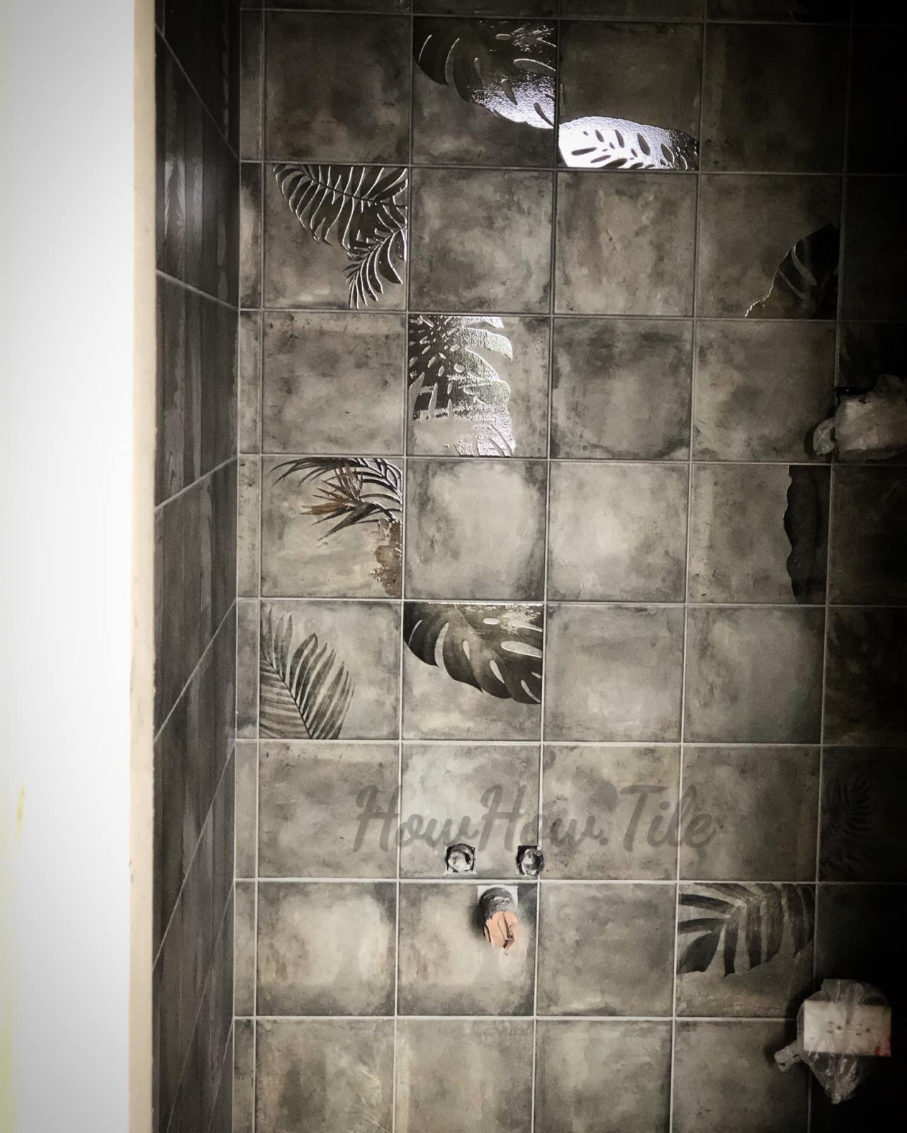 西班牙 熱帶嶼林素花磚 20X20CM  RG185-260