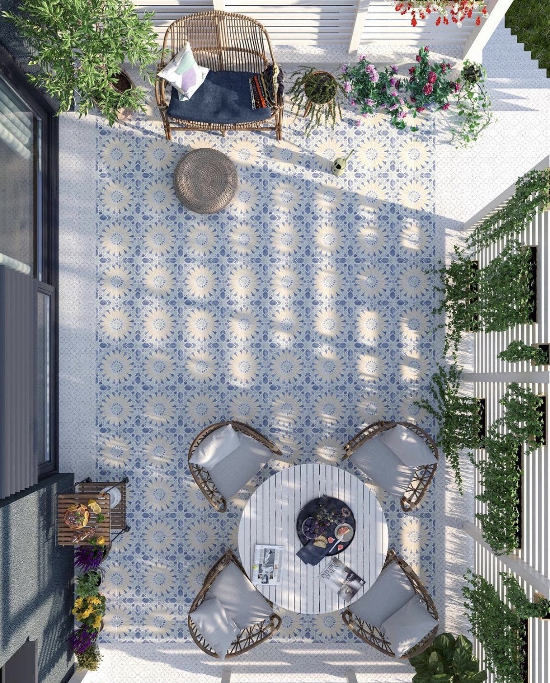 西班牙 斐爾素花磚 20X20CM