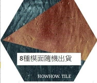 西班牙 夏威夷六角磚（19.8*22.8）GDM260