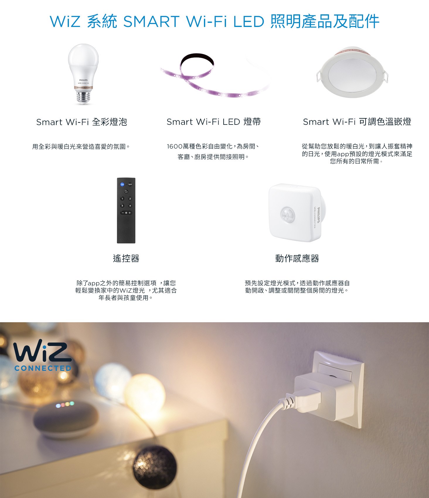 【宇豐國際】 含稅 PHILIPS 飛利浦 SMART WIZ 智慧照明 WIFI 智慧插座