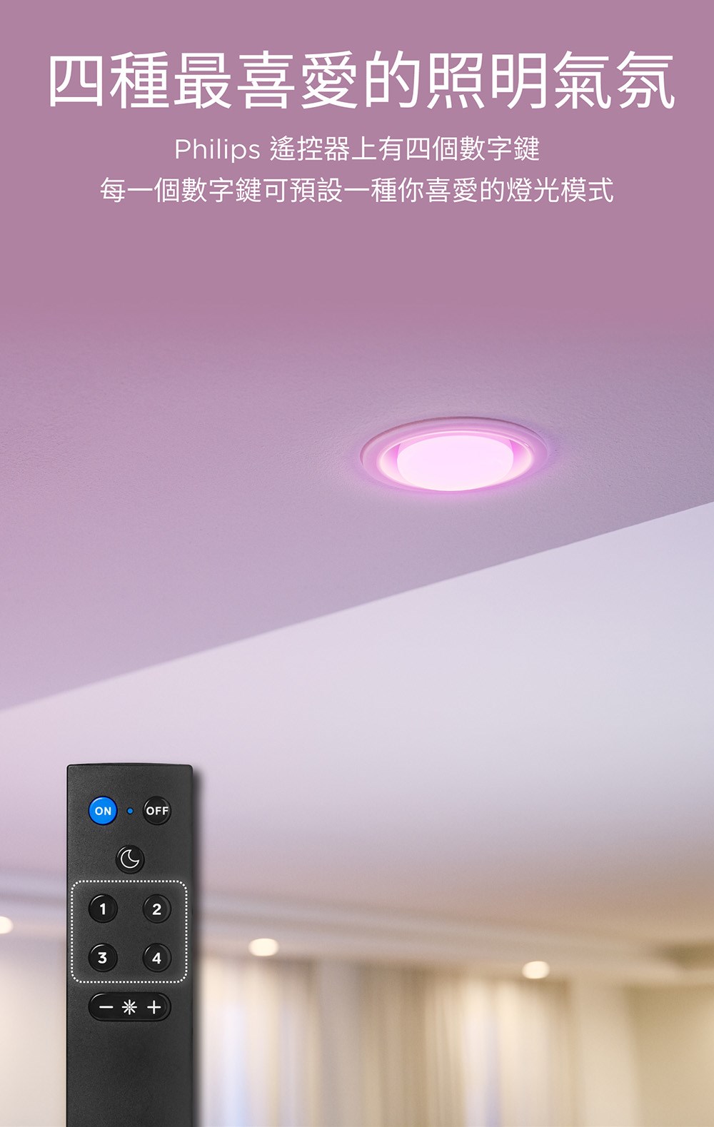 【宇豐國際】含稅 PHILIPS 飛利浦 SMART WIZ 智慧照明 WIFI 遙控器 (PW006)