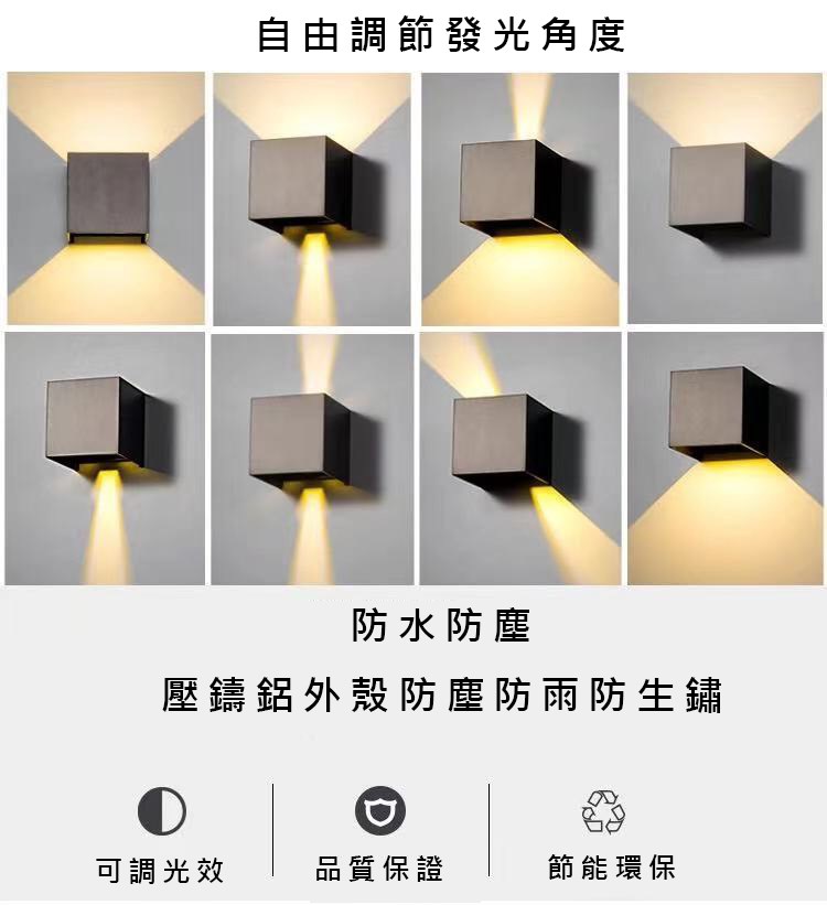 【宇豐國際】含稅 現貨 台灣光學品牌 6W LED 防水 壁燈 造景燈 樓梯燈  走道燈 庭院燈 戶外燈  美術燈 景觀燈