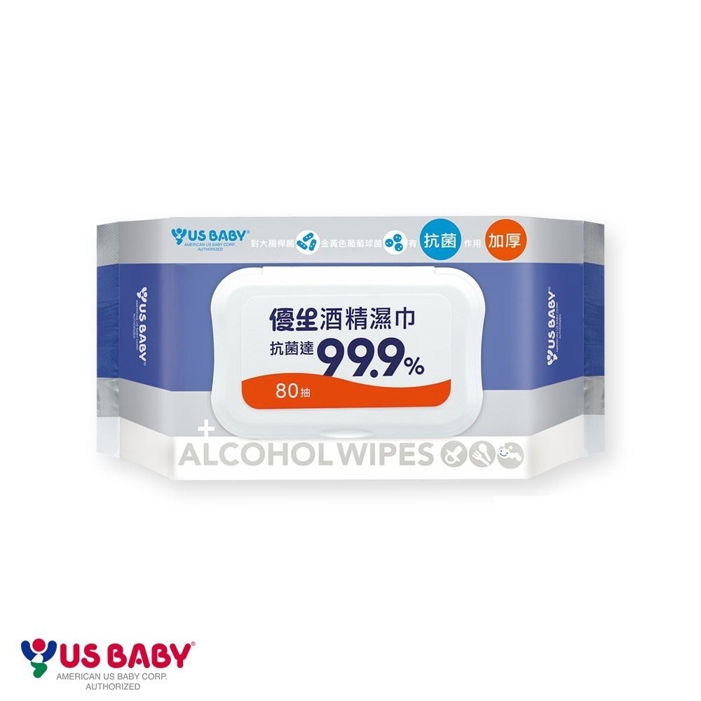 優生 超厚型抗菌酒精濕紙巾