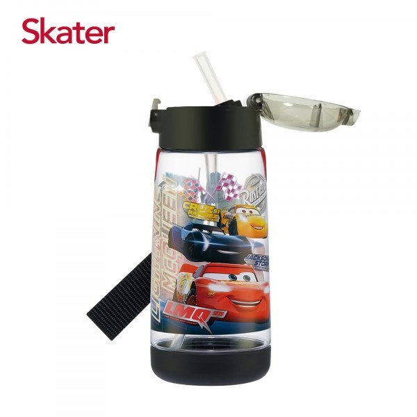 Skater PET吸管水壺(480ml)  多款可選