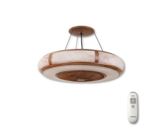 【宇豐國際】含稅 阿拉斯加ALASKA 精品吊扇 AURA系列 三段變速 玻璃款 胡桃木 FT-A2 AC 吊扇 循環扇