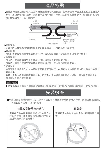 【宇豐國際】含稅 阿拉斯加 直吹式 全熱交換器 VS-9358 標準型 全球首創直立式設計  附AL-2液晶控制器