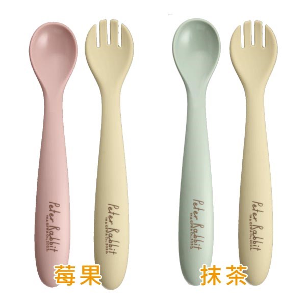 奇哥 比得兔矽膠湯叉餐具組 學習餐具