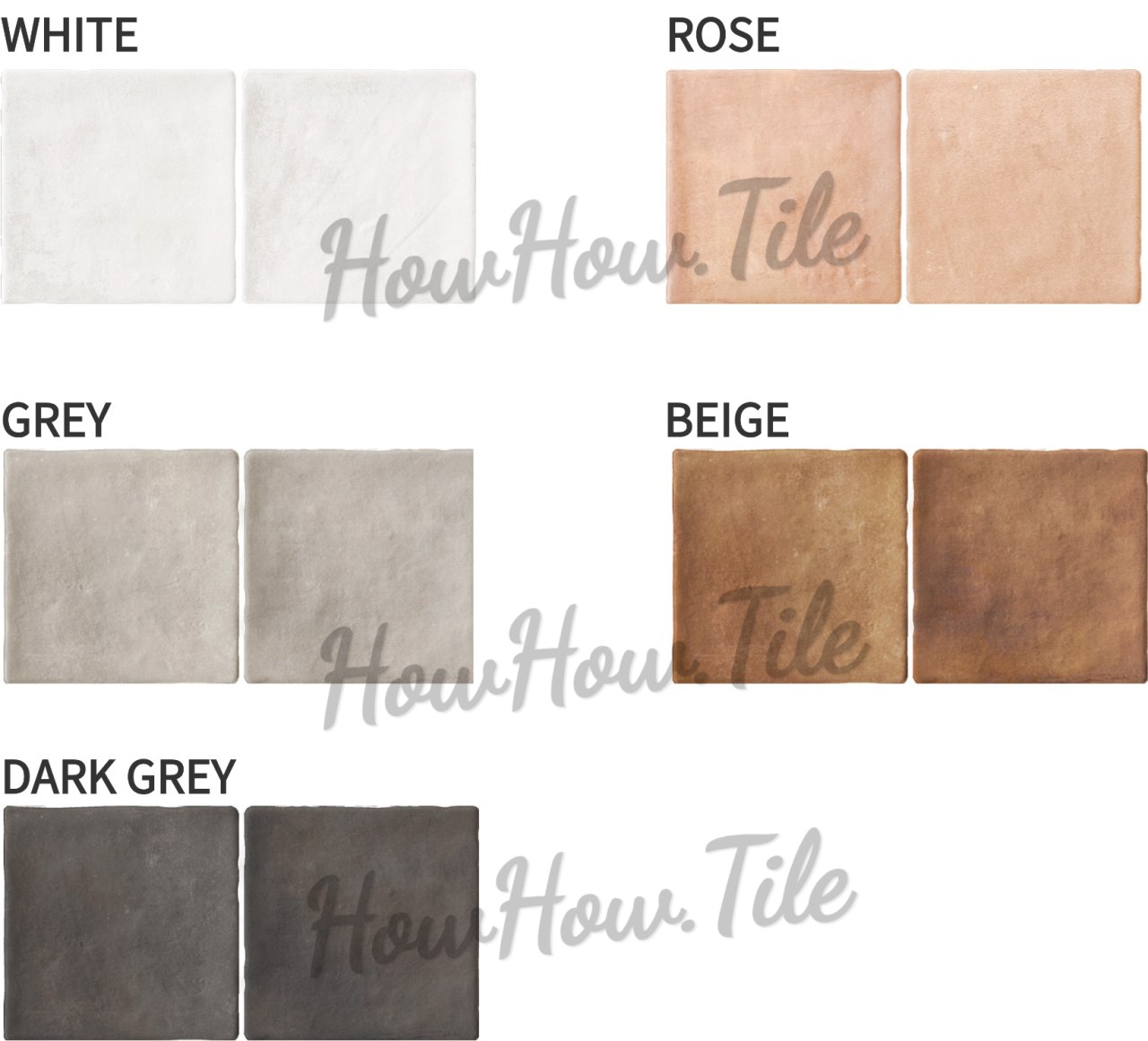 西班牙 復古風格霧面小色磚 10x20CM 西班牙磁磚/復古磚/方塊磚