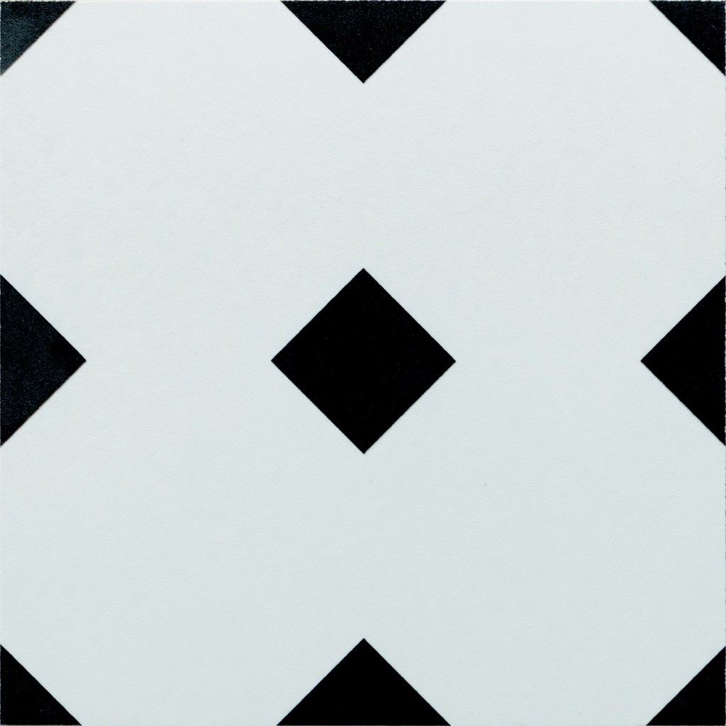 義大利-黑白簡約素磚&花磚(隨機花磚)20*20cm