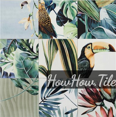 西班牙 亞馬遜素花磚 20*20CM 