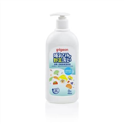 日本 Pigeon 貝親 奶瓶蔬果清潔劑【700ml】新包裝