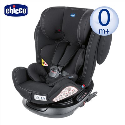 【福利品】Chicco Unico Plus 0123 Isofix安全汽座 幕府黑