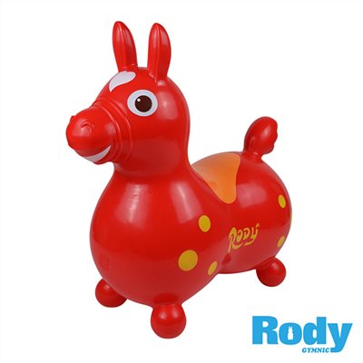 RODY 跳跳馬 紅色 附打氣筒 (義大利原裝進口) 